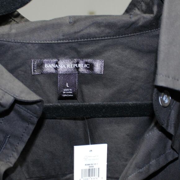 Banana Republic The Boxy Crop Shirt Size Large NWT - Picture 8 of 9